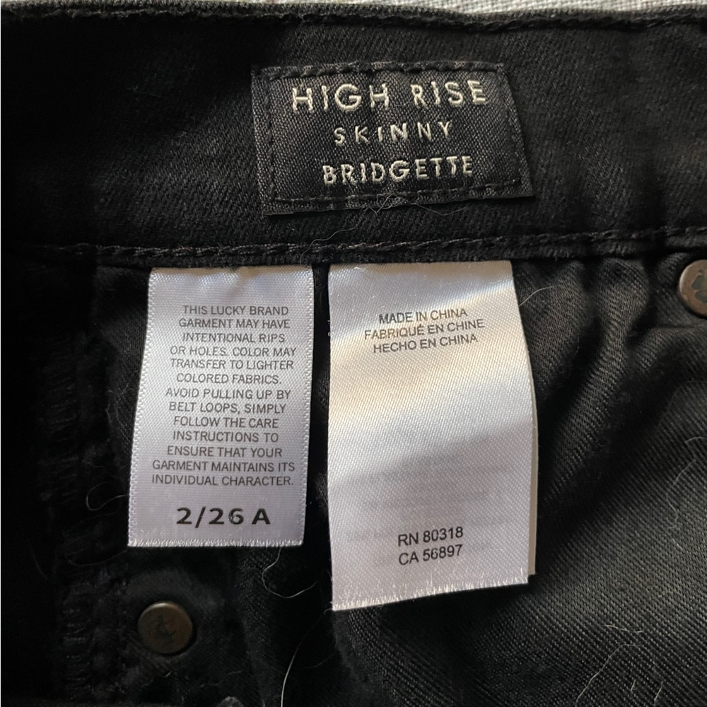 Lucky Brand Bridgette High Rise Cropped - Picture 7 of 9